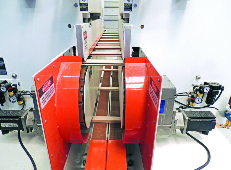 Return Conveyor on Double-Side Cope Shaper - A2515